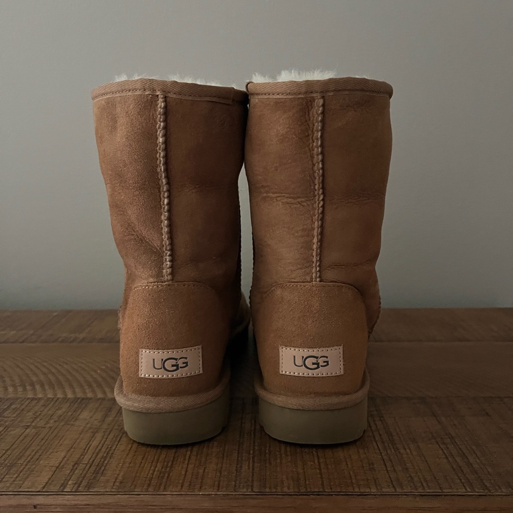 UGG Tan Shearling Boots